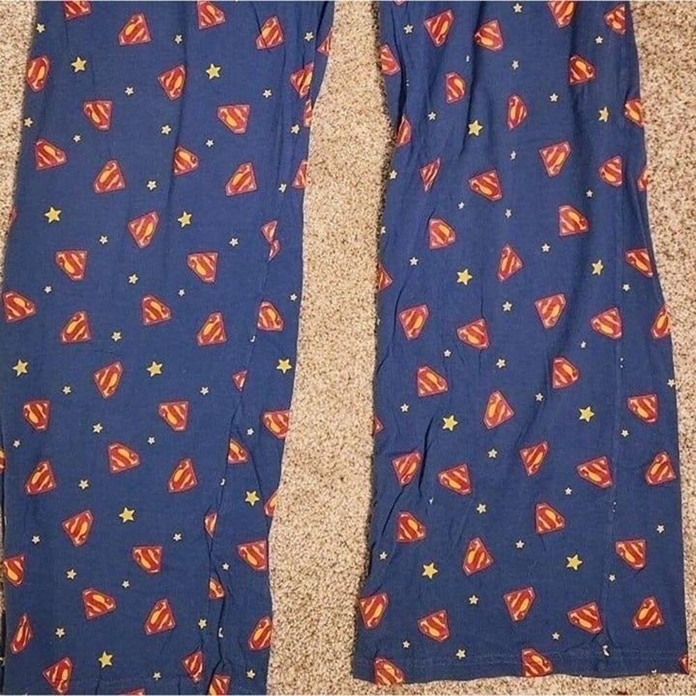 Vintage Super Girl Pajama Pants - Picture 6 of 6